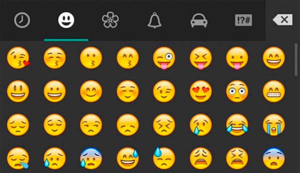 Emoticonos de Whatsapp